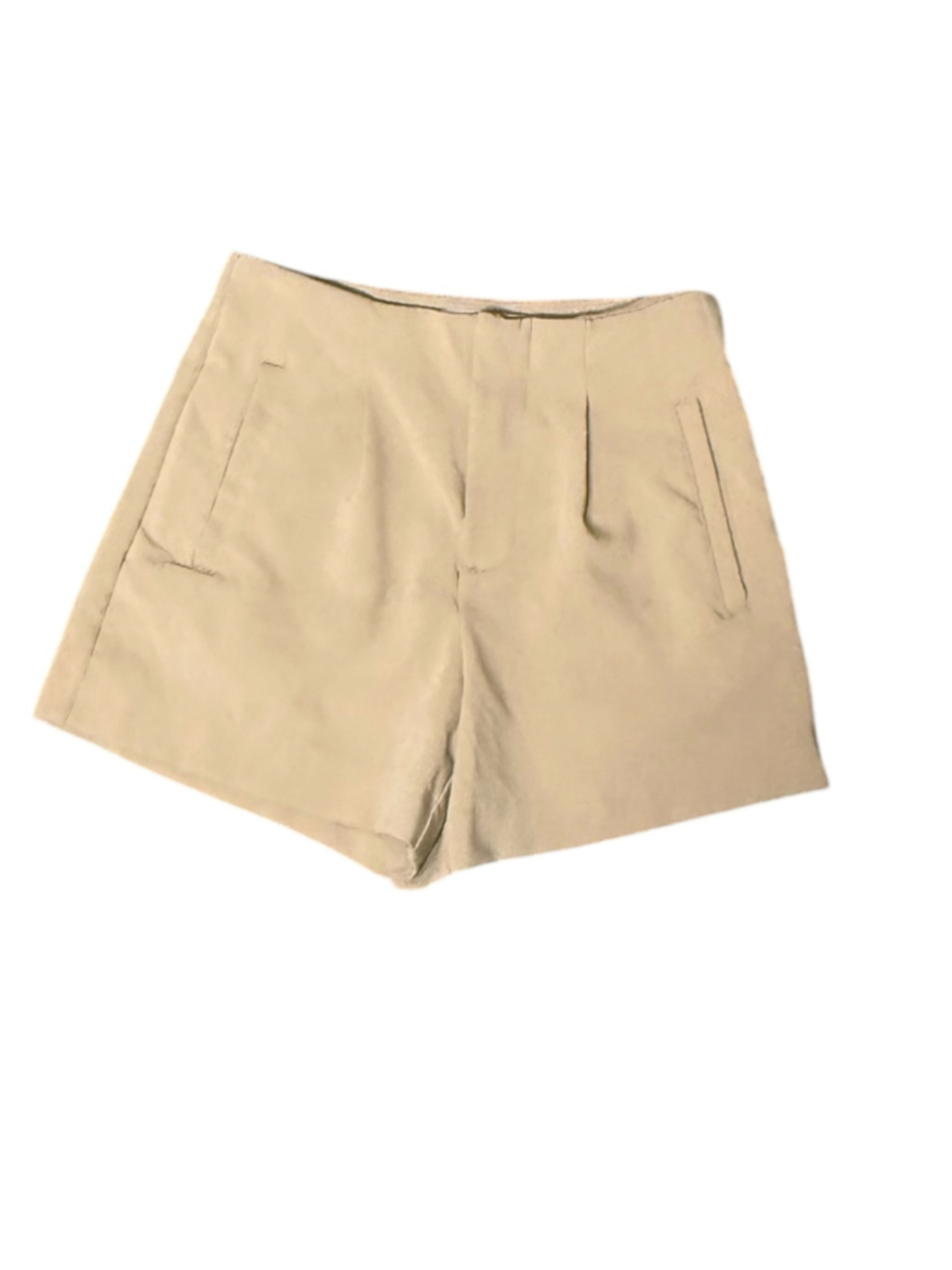 Women's A New Day High Waist Shorts Beige Size 4